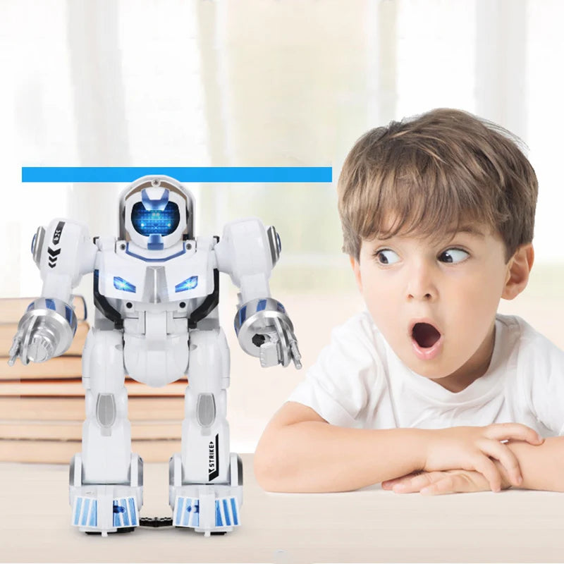 Modified Law Enforcement Multi-Task Robot Playthings for Children