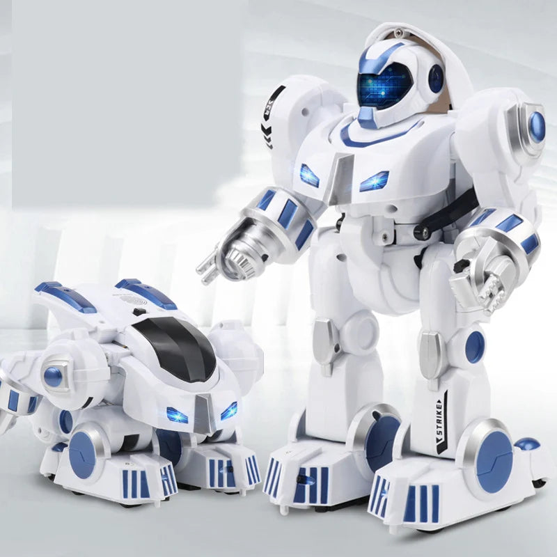 Modified Law Enforcement Multi-Task Robot Playthings for Children